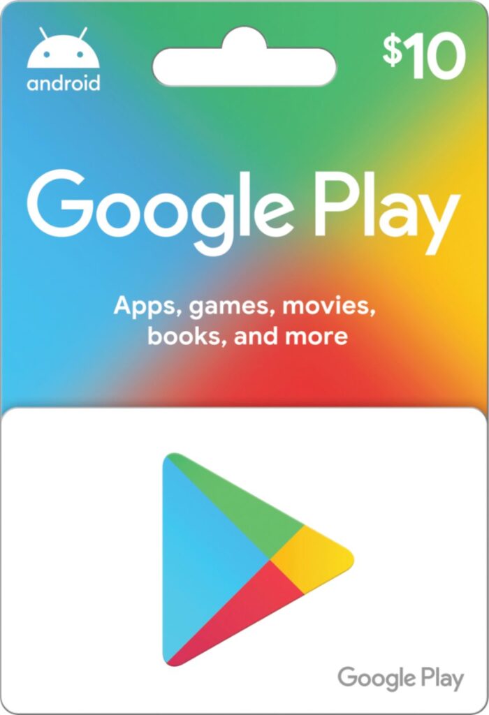 Buy Google Play Gift Card