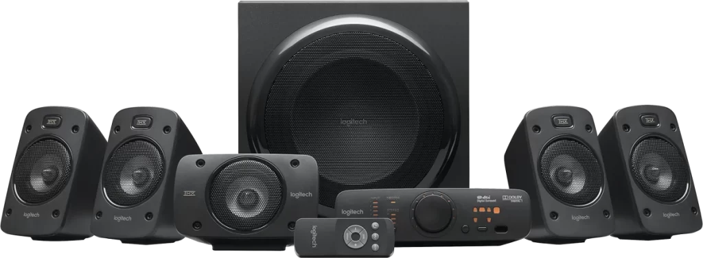 Logitech's Z906 surround sound speaker