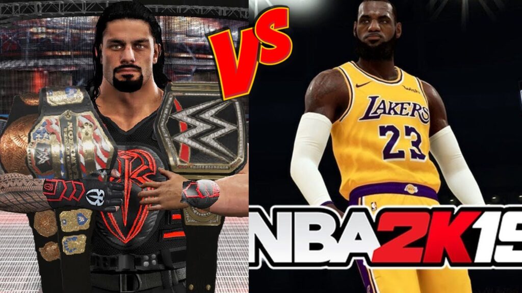 WWE 2K19 and NBA 2K19