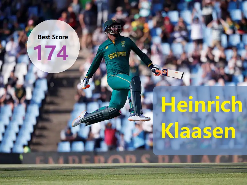 Heinrich Klaasen's Unforgettable 174 in ODI Cricket