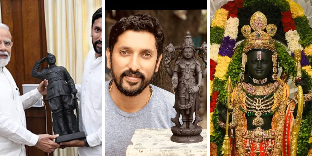 51 इंच रामलला की मूर्ति बनाने वाले मूर्तिकार अरुण योगीराज