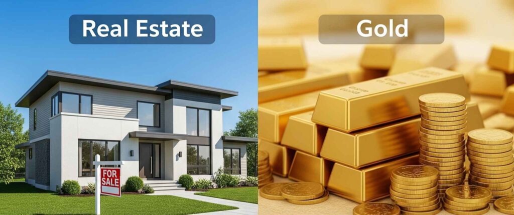 Real Estate vs Gold Investment