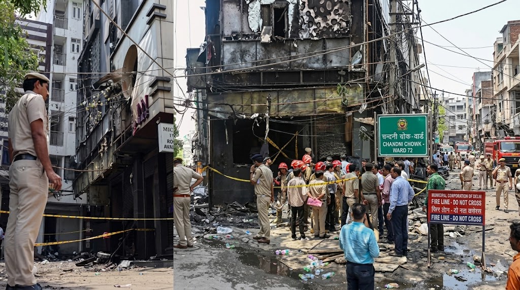 Delhi Fire Horror